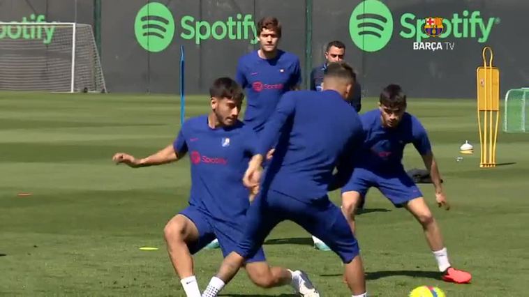 El Barça sigue preparando su duelo frente al Atlético de Madrid