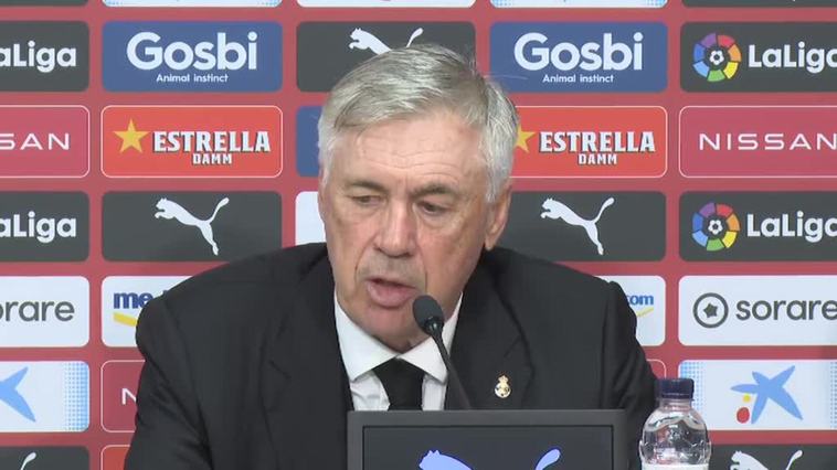 Ancelotti tras el 4-2 ante el Girona: "El equipo no estaba conectado entre ellos y eso lo hemos pagado"