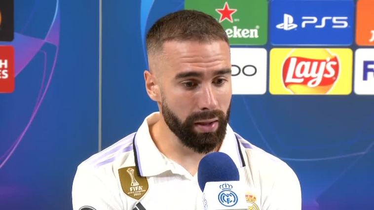 Carvajal: "Hemos hecho un gran partido y vamos a ir a Manchester a ganar"