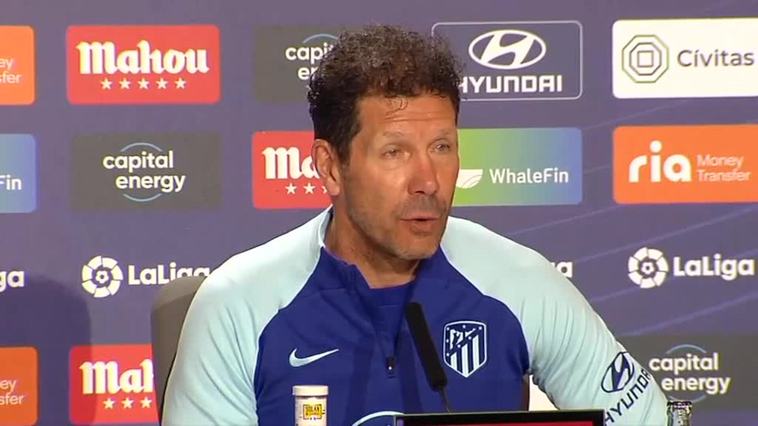 Simeone espera que los aficionados más pequeños disfruten mañana en el Metropolitano en el Día del Niño