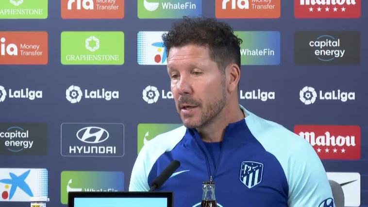 Simeone: "Lo del Espanyol es entendible, se están jugando la vida"