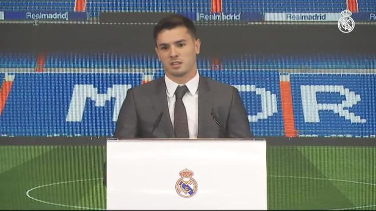 Brahim: "Vuelvo más preparado y con ganas de que la exigencia del mejor club del mundo marque mi día a día"