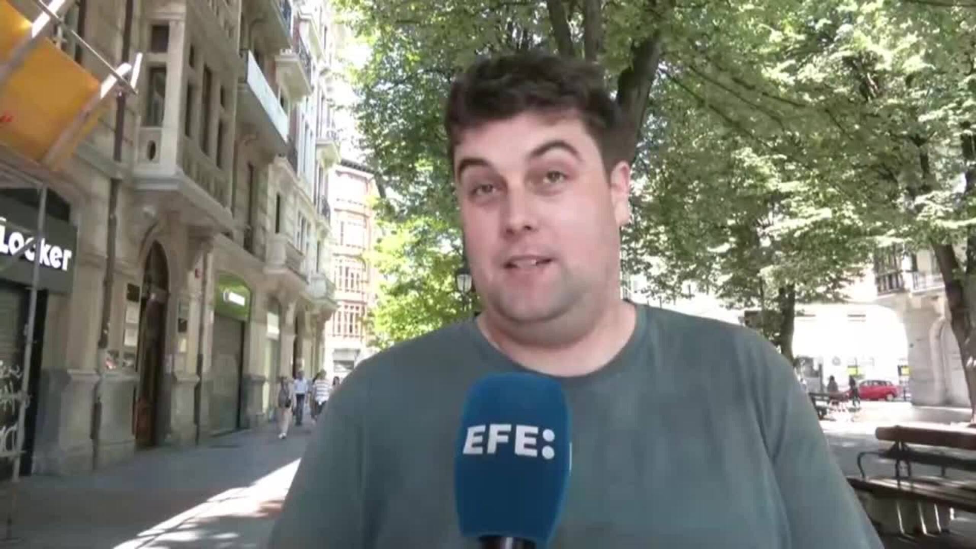 BIlbao se prepara para la final de la Liga Europa entre Tottenham y Manchester United