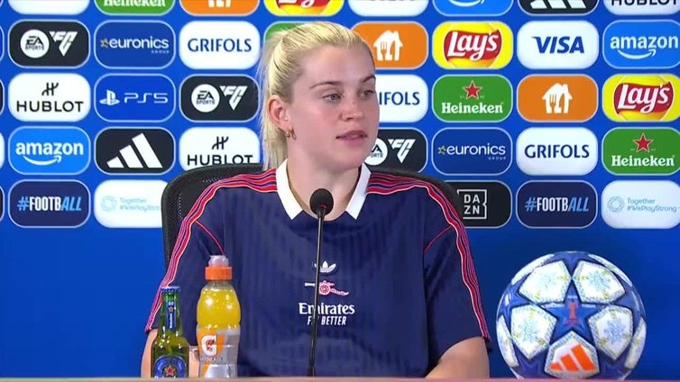 Alessia Russo: El Barcelona es un equipo "de primera" pero estamos preparadas