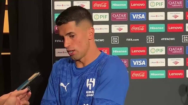 Cancelo: "Creo que fue un resultado justo para lo que pasó en el partido"