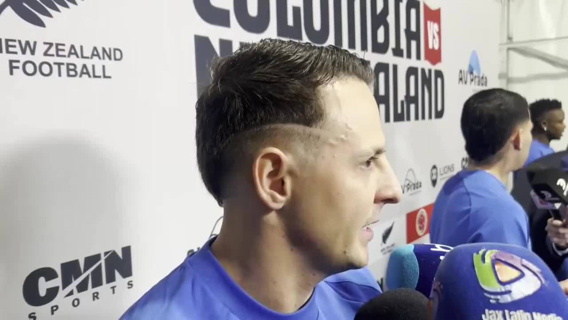 2-1. Johan Carbonero le da la victoria a Colombia ante Nueva Zelanda en el minuto 88