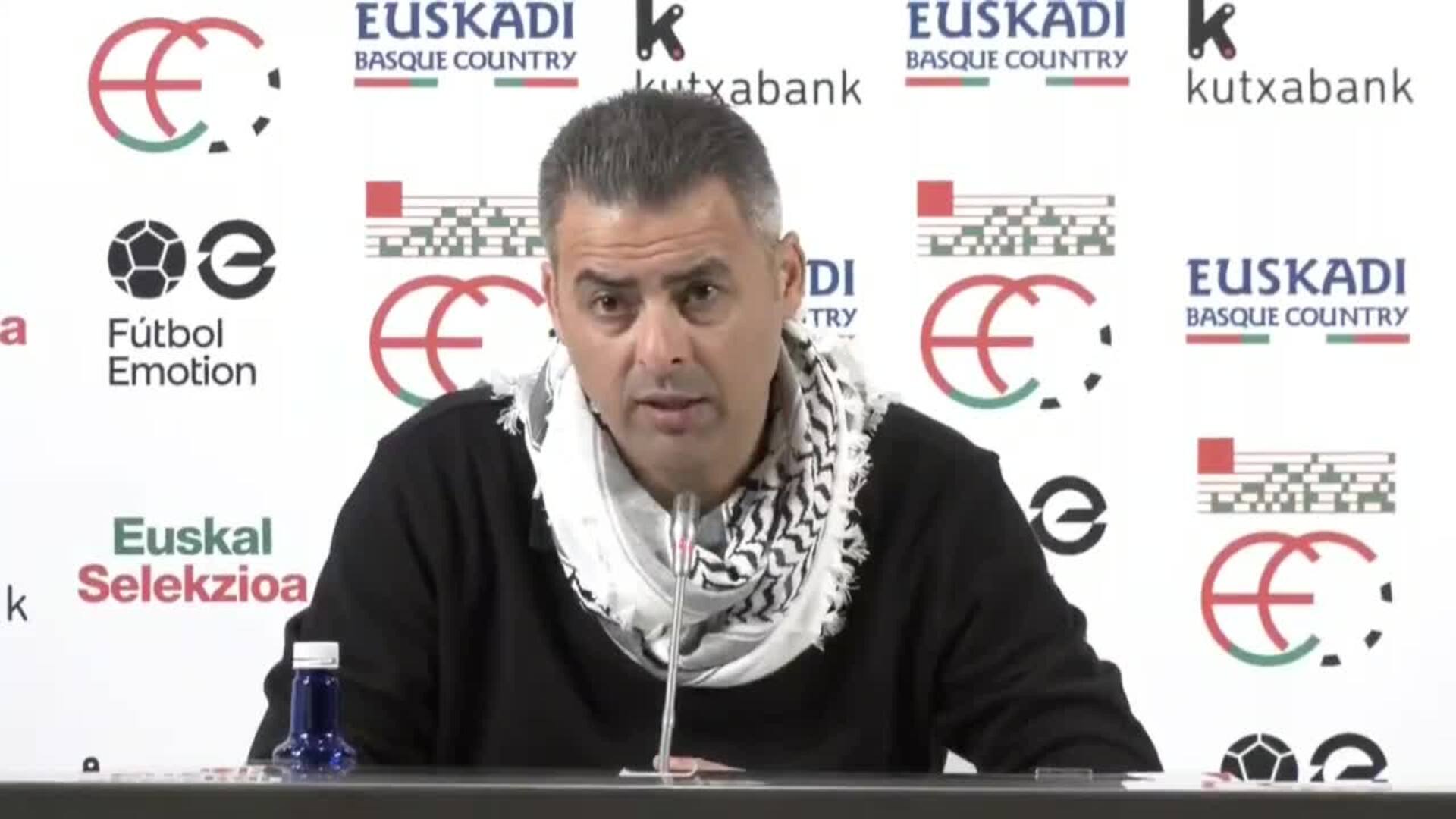 El seleccionador de Palestina subraya que ha sido &quot;un partido histórico&quot;