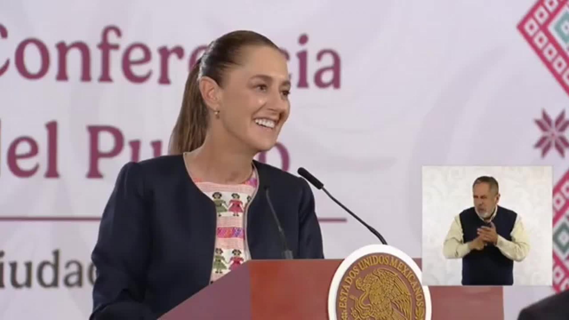 La presidenta de México confirma reunión con Trump en el sorteo del Mundial en Washington