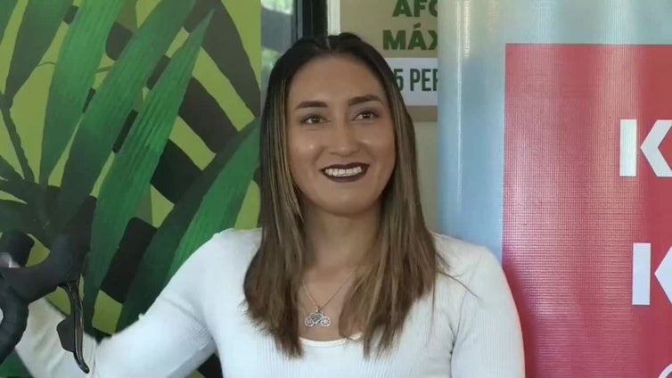 La ciclista ecuatoriana Miryam Núñez anuncia nuevo equipo y fija meta en Los Ángeles 2028