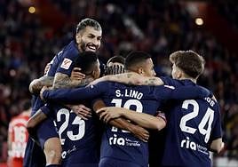 Almería - Atlético en directo hoy: partido de la Liga, jornada 26