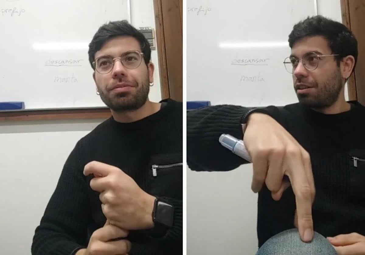 Alejandro Mesa es un español que trabaja en Fukuoka (Japón) como profesor de idiomas