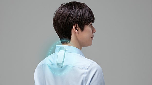 Reon Pocket , un ventilador en la camiseta