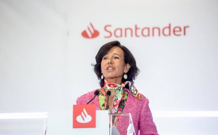 Banco Santander dispara su beneficio un 33% en el primer semestre hasta los 4.894 millones