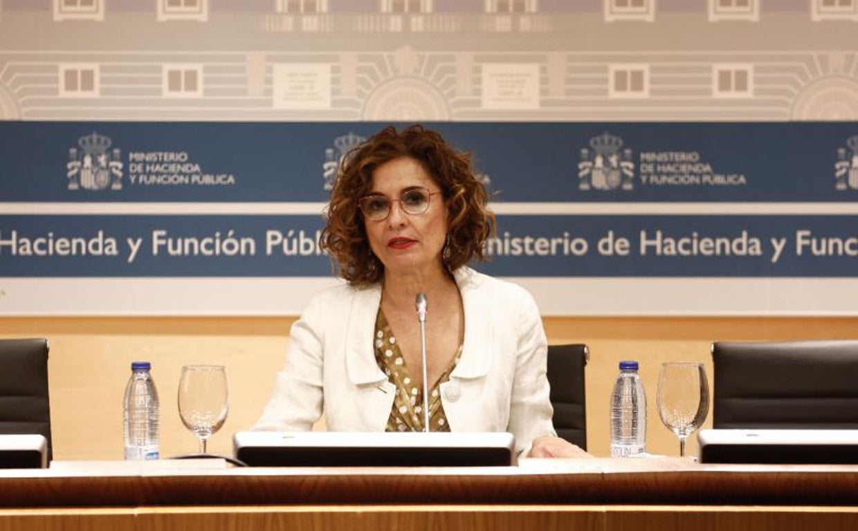 La ministra de Hacienda, María Jesús Montero