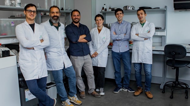 Una imagen del equipo de esta startup con sede en Bilbao