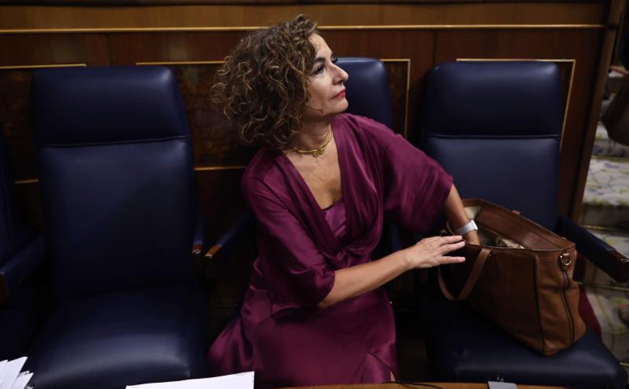 La ministra de Hacienda, María Jesús Montero