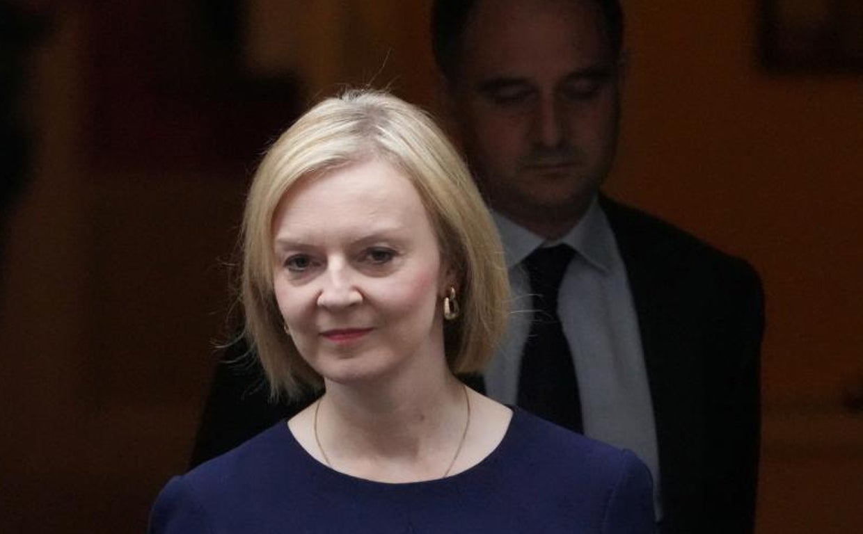 Liz Truss, primera ministra de Reino Unido