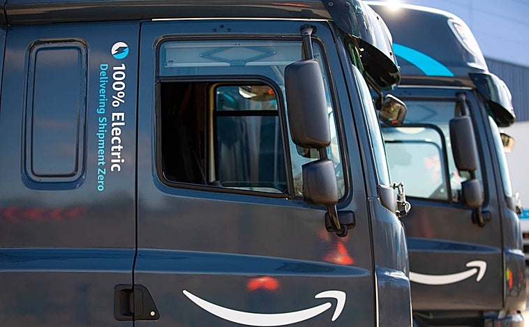Amazon invertirá 1.000 millones para electrificar su flota de reparto y reducir emisiones