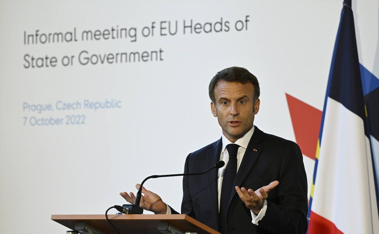 El presidente de Francia, Emmanuel Macron