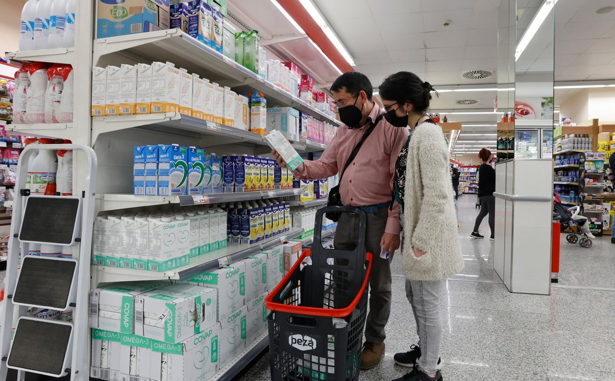 La leche es ahora un 25% más cara que hace un año.