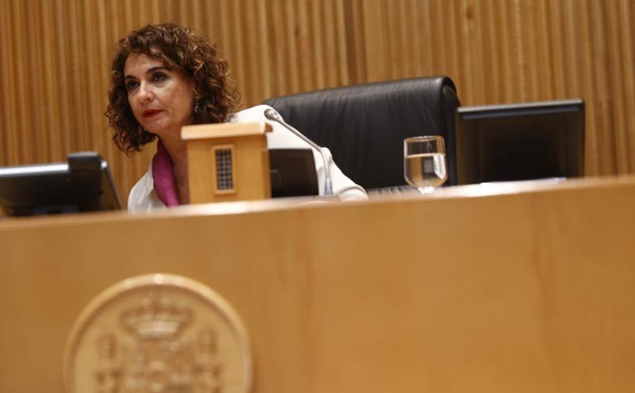 La ministra de Hacienda, María Jesús Montero
