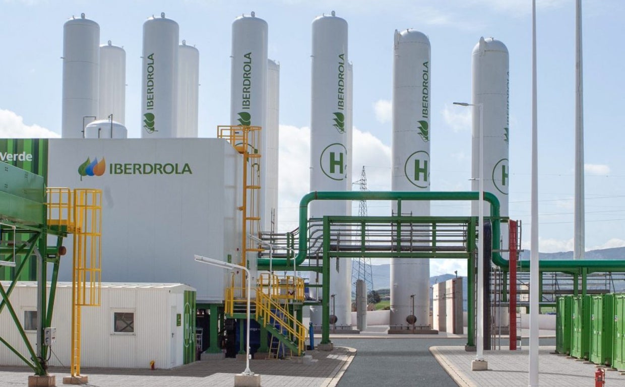 Planta de hidrógeno verde de Iberdrola en Puertollano