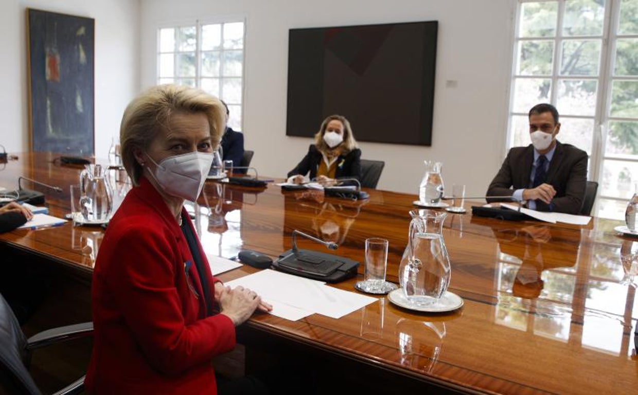 La presidenta de la Comisión Europea, Ursula von der Leyen