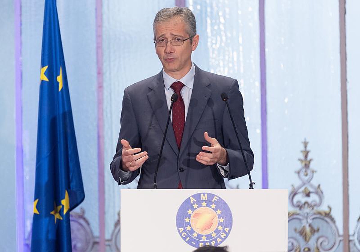 El gobernador del Banco de España, Pablo Hernández de Cos