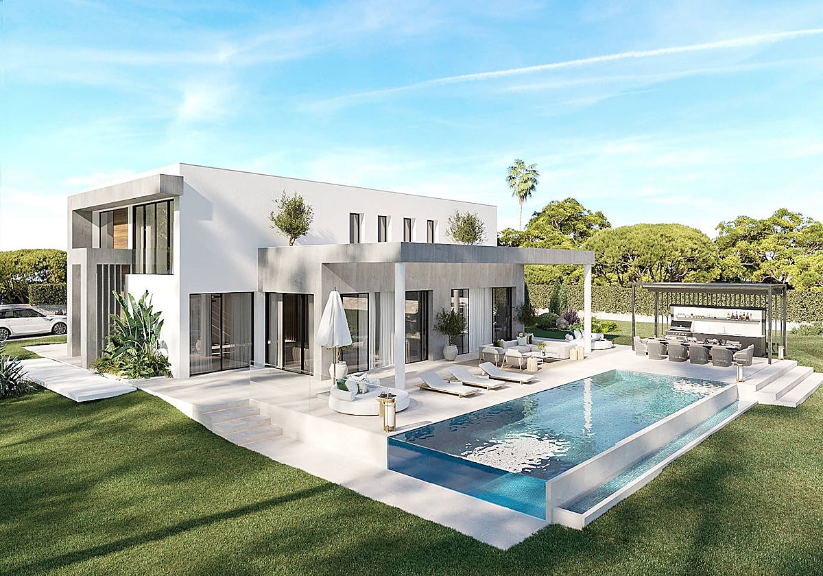 Chalet en Ciudalcampo, que comercializa Gilmar Santo Domingo