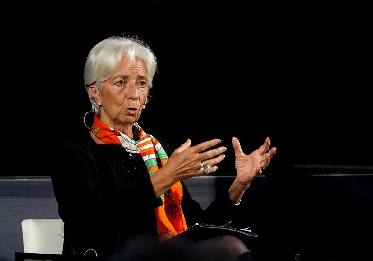 Christine Lagarde, presidenta del BCE