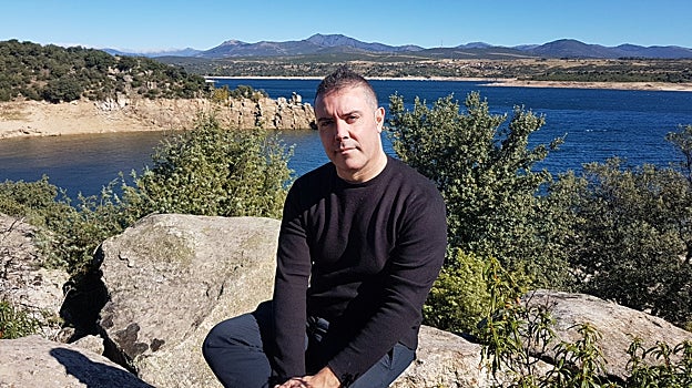 Antonio Pellón, en una imagen tomada en Almonacid del Marquesado, el pueblo conquense en el que concentra la producción y logística de Aldous Bio