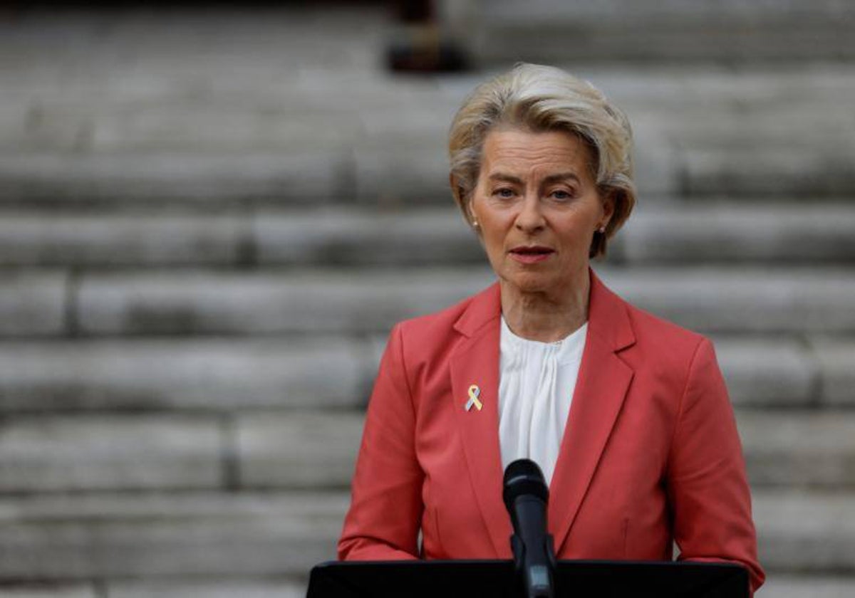 Ursula von der Leyen, presidenta de la Comisión Europea