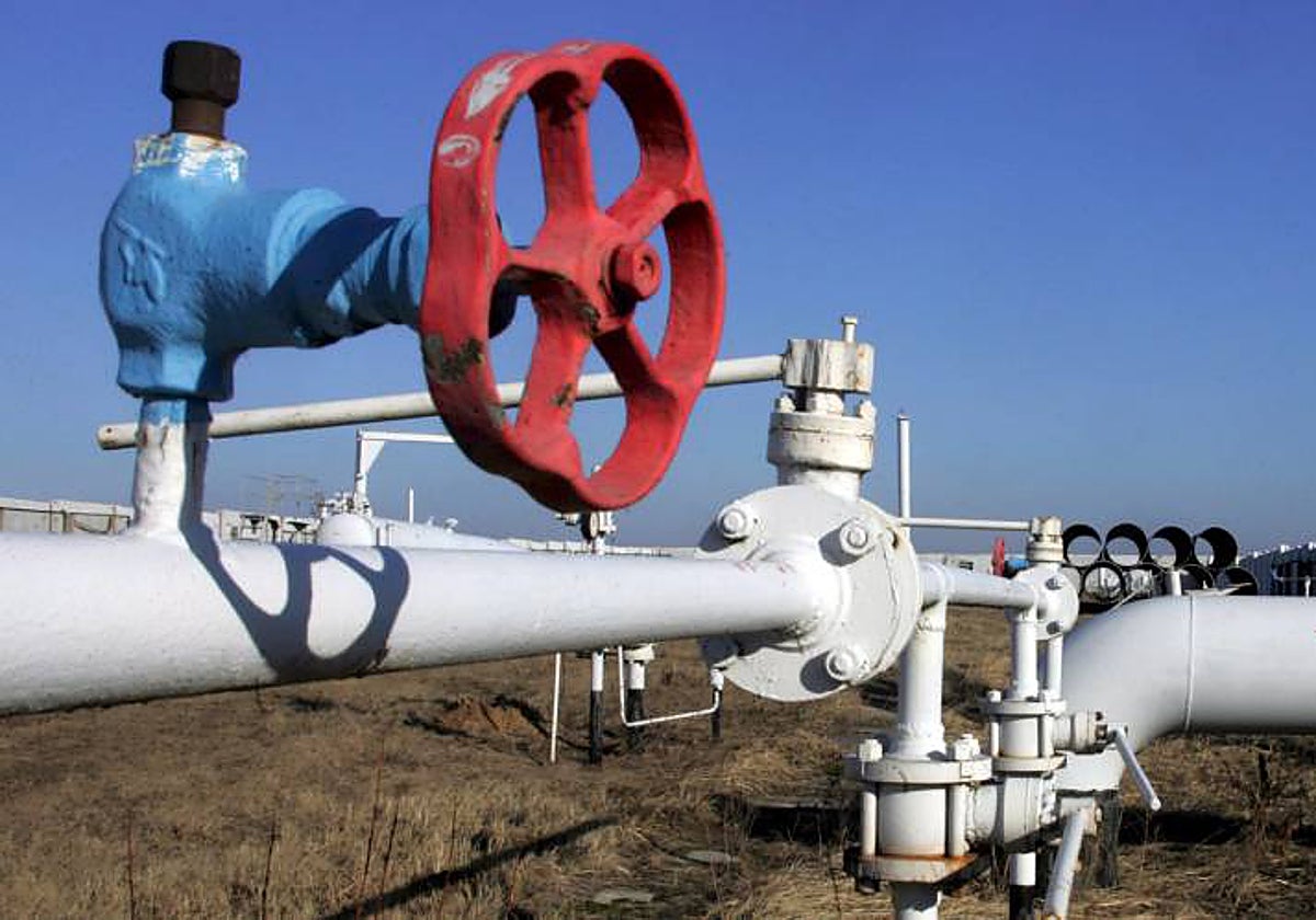 Instalaciones del gasoducto del Magreb