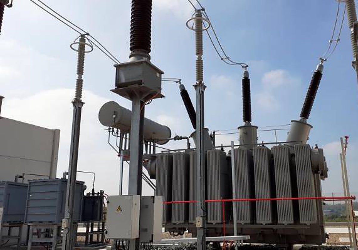 Subestación de Endesa en Andalucía