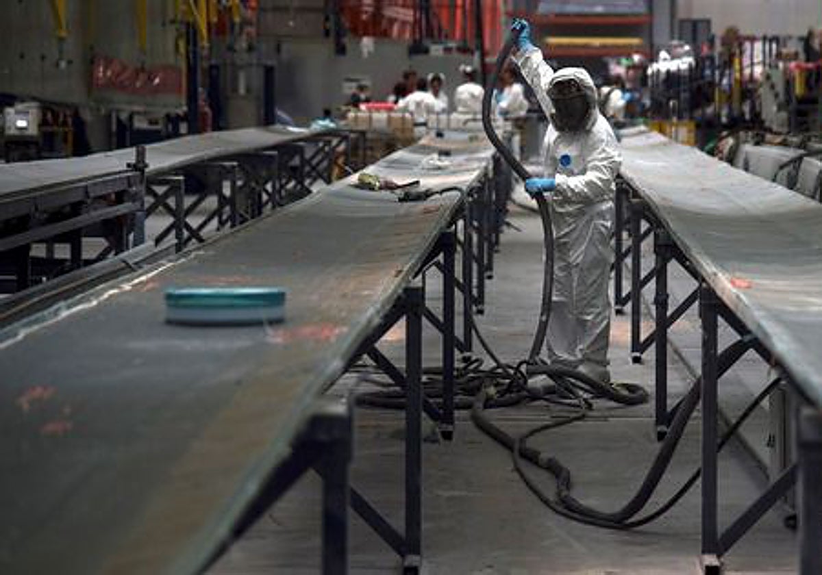 Fábrica de aerogeneradores en Aoiz