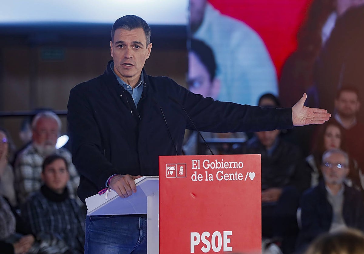 Pedro Sánchez, presidente del Gobierno