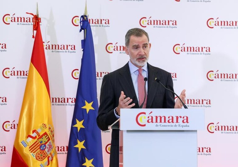 El Rey anima a los empresarios: «Vuestra actitud está siendo determinante para la recuperación de la economía española»