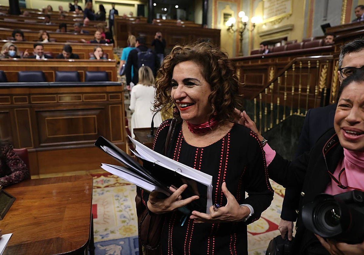 María Jesús Montero, ministra de Hacienda