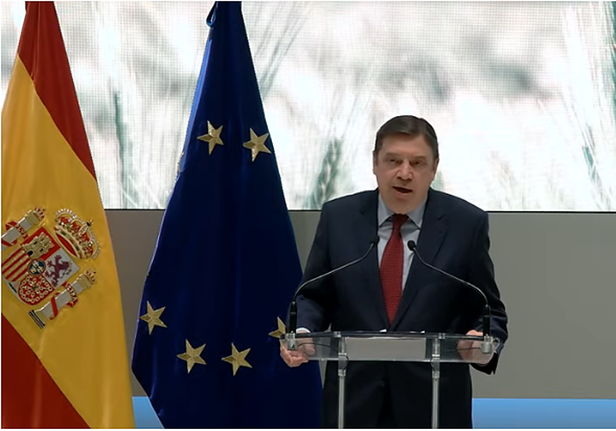 El ministro Planas, hoy