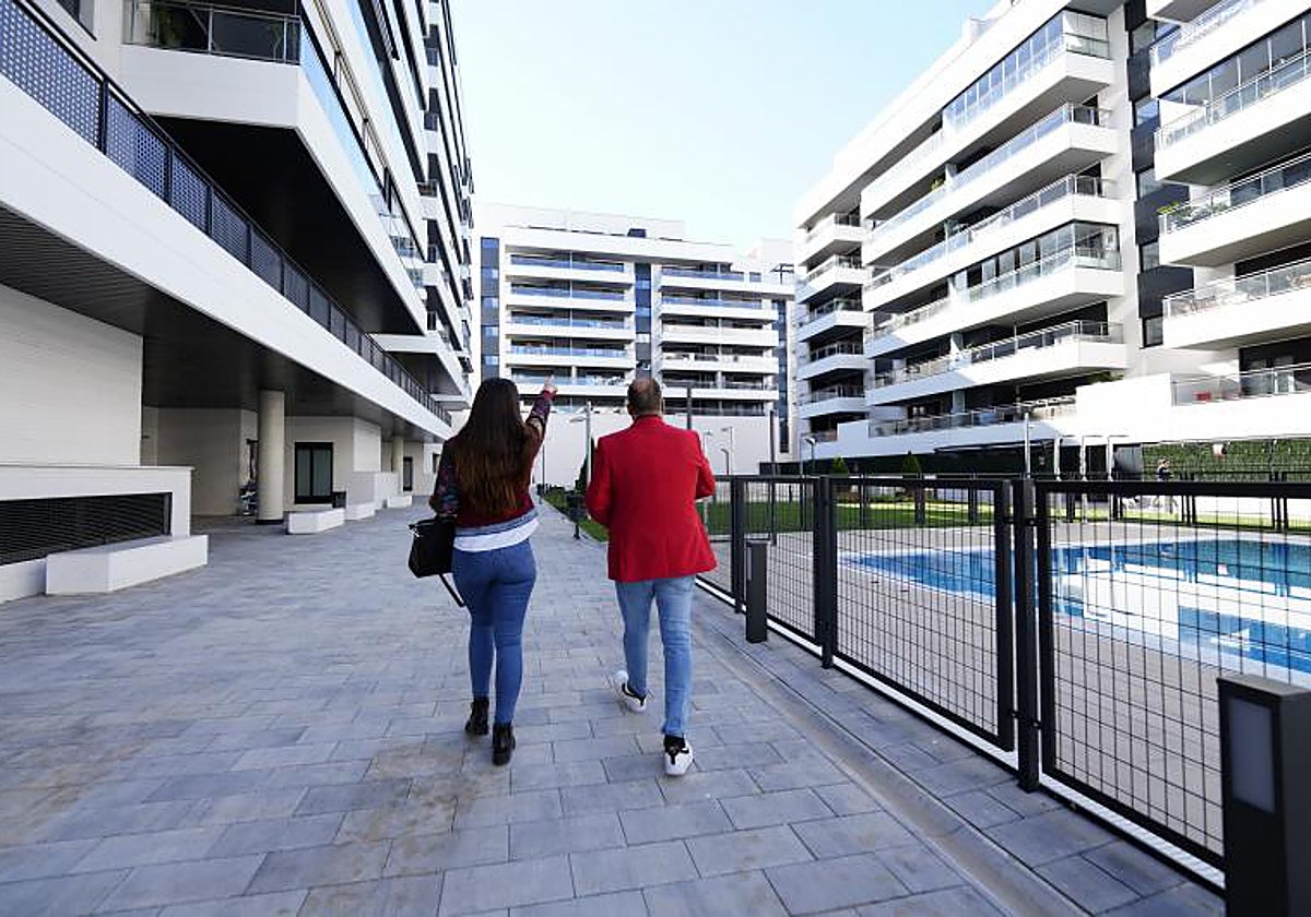 Urbanización en Rivas Vaciamadrid (Madrid)