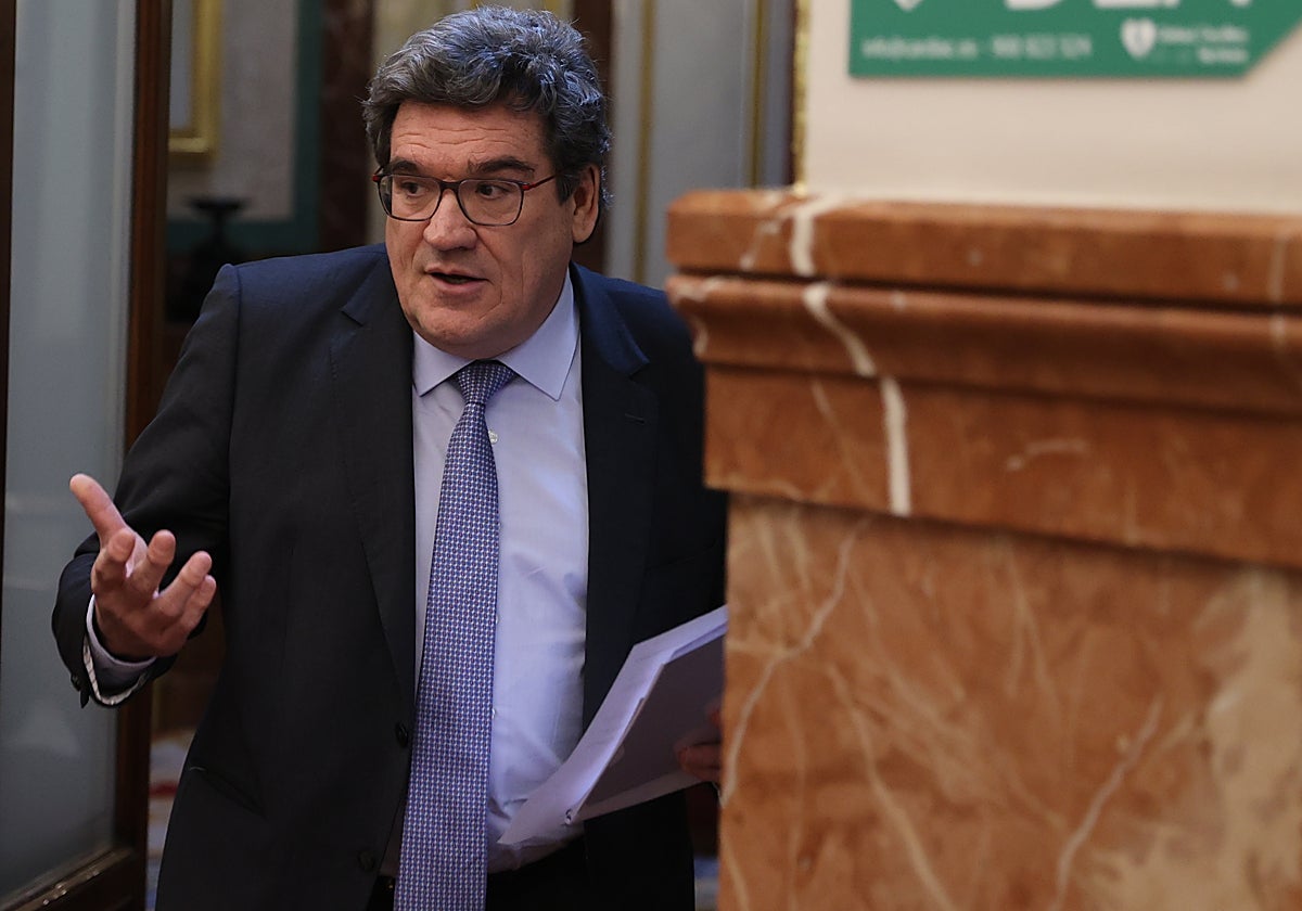 El ministro de Inclusión, Seguridad Social y Migraciones, José Luis Escrivá