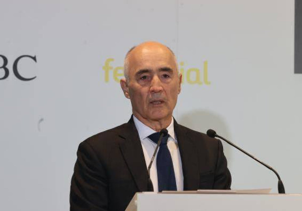 El presidente de Ferrrovial, Rafael del Pino