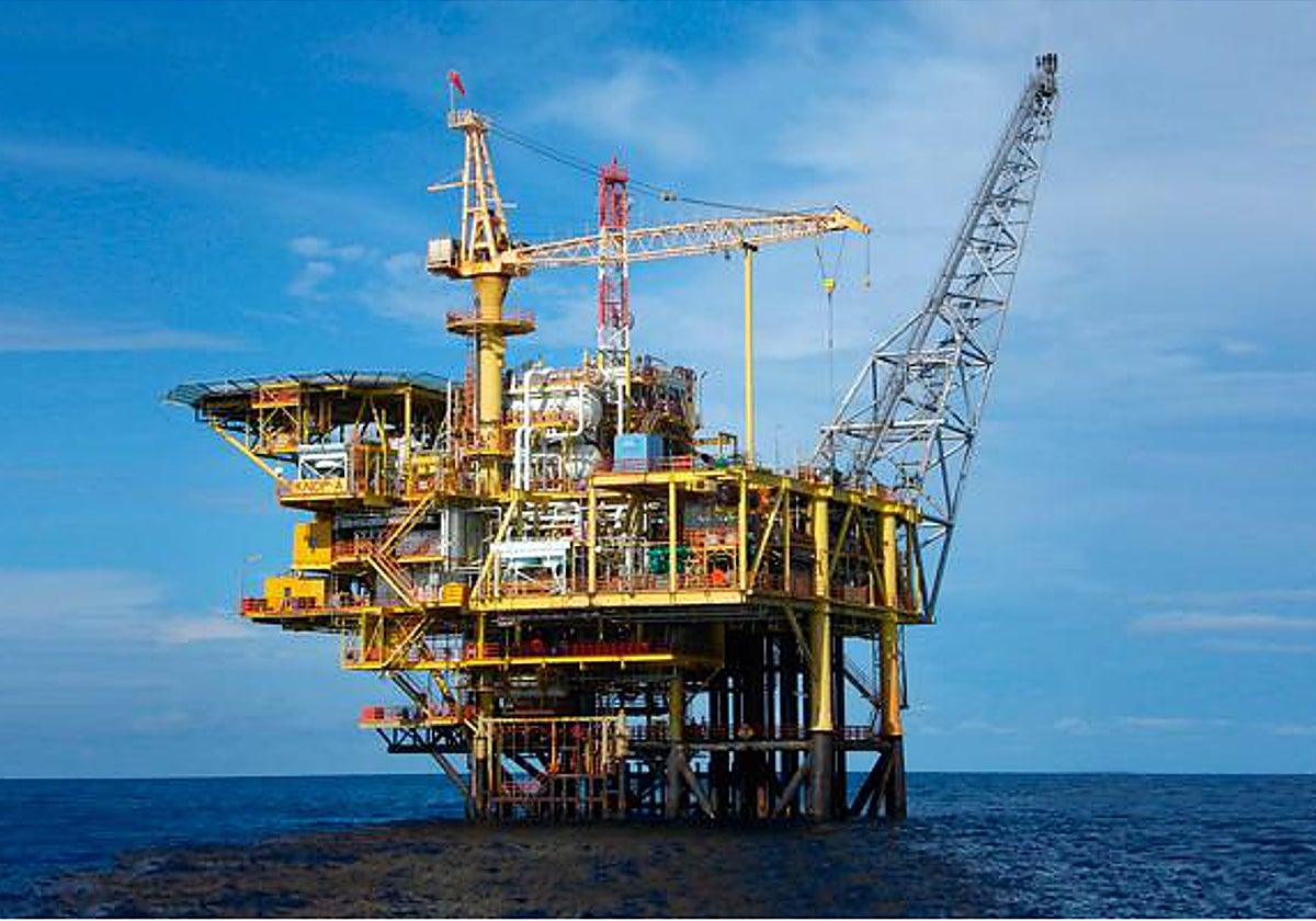 Plataforma petrolífera de Repsol