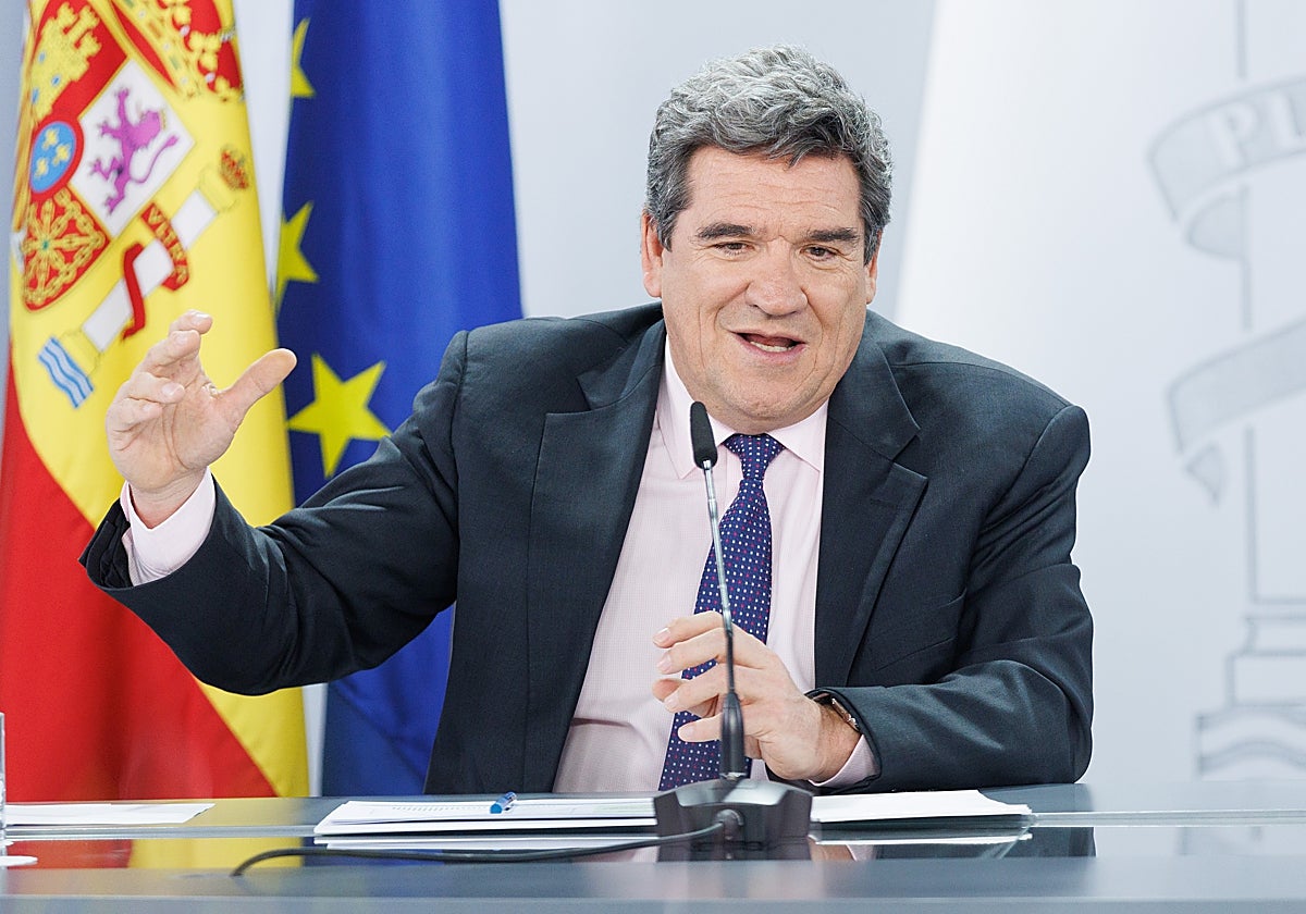 El ministro de Inclusión, Seguridad Social y Migraciones, José Luis Escrivá