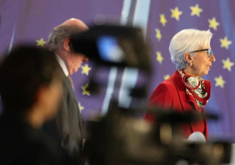 Lagarde y De Guindos, en su última comparativa del 16 de marzo