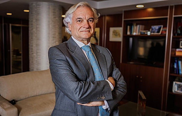 Miguel Garrido, vicepresidente de la CEOE y presidente de CEIM, posa para este periódico