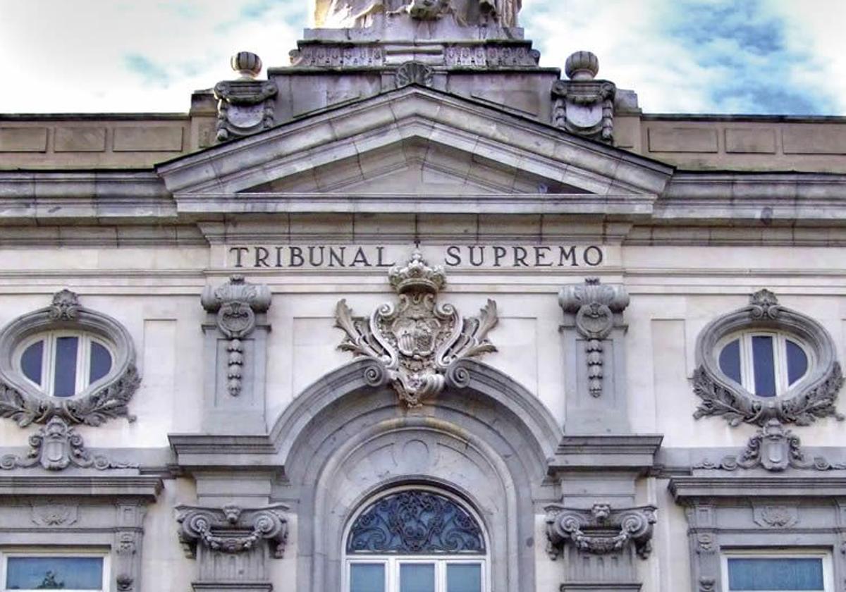 Fachada del Tribunal Supremo en Madrid