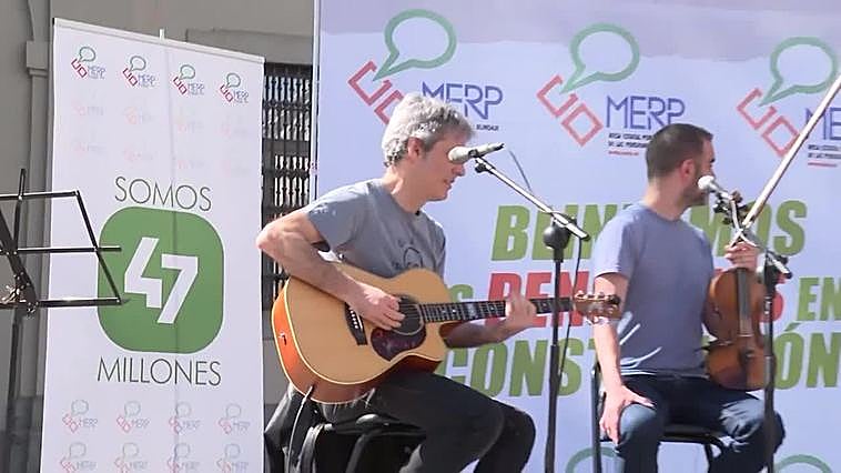 Miguel Ríos apoya la iniciativa para blindar las pensiones en la Constitución