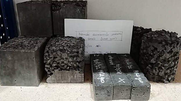 Diversas aplicaciones del cemento geopolimérico que se ha desarrollado dentro del proyecto Keops. Se ha conseguido reducir un 70% las emisiones de proceso