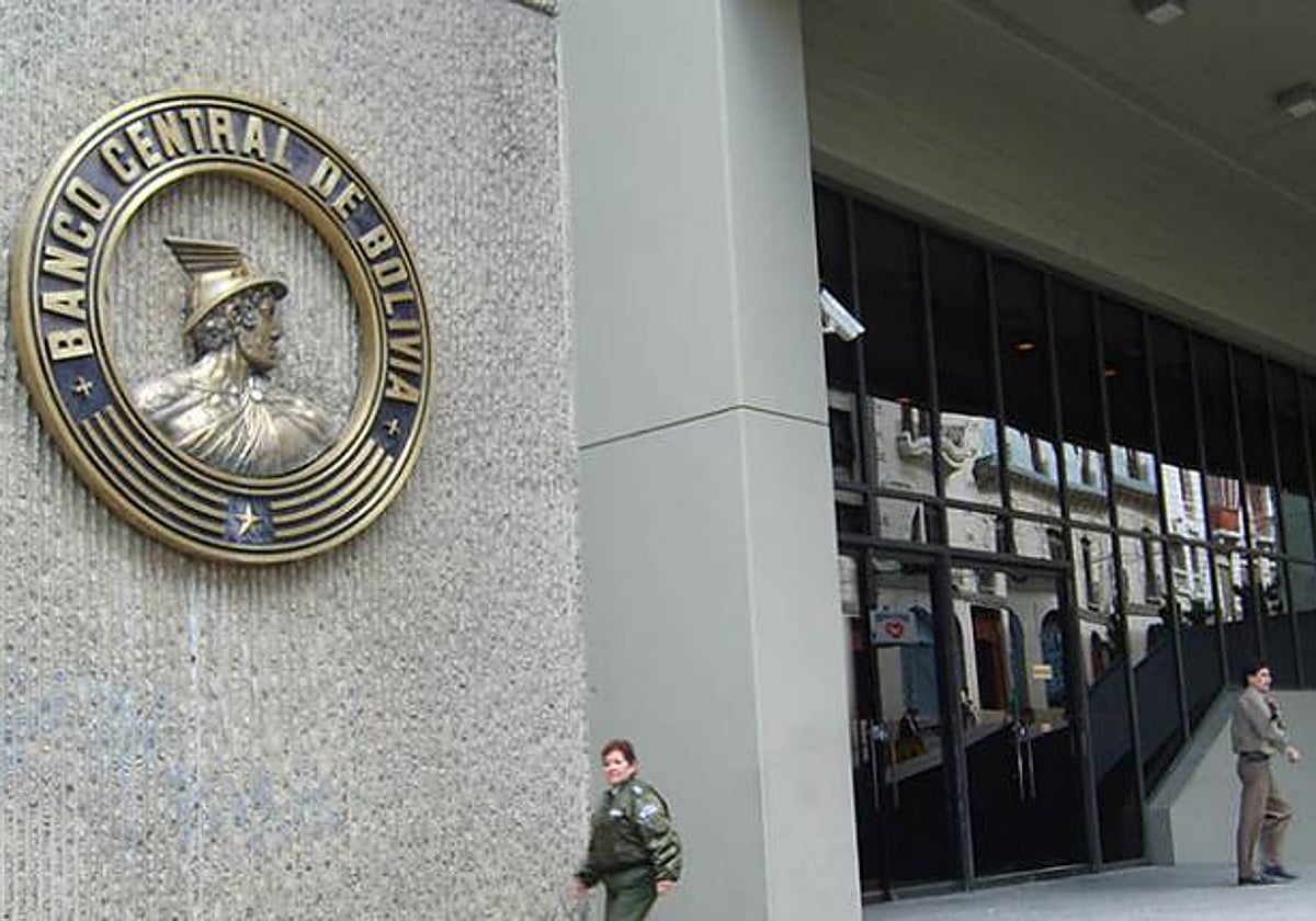 Sede del Banco Central de Bolivia en La Paz